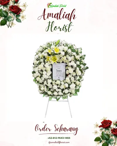 Krans Bunga Duka Cita di Gentingsari